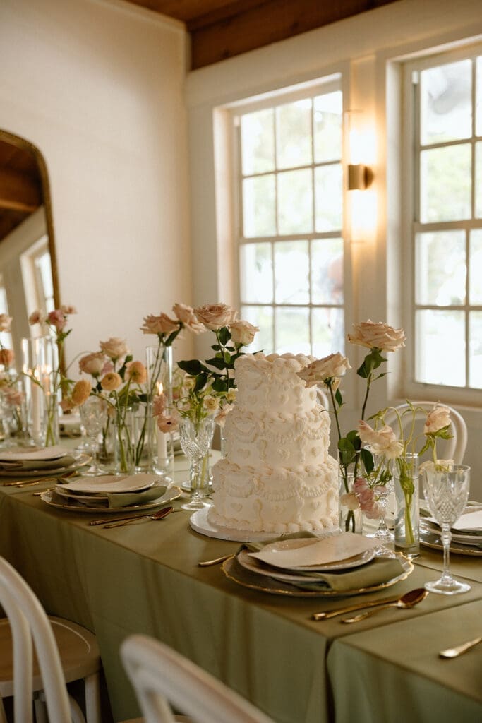 wedding reception details