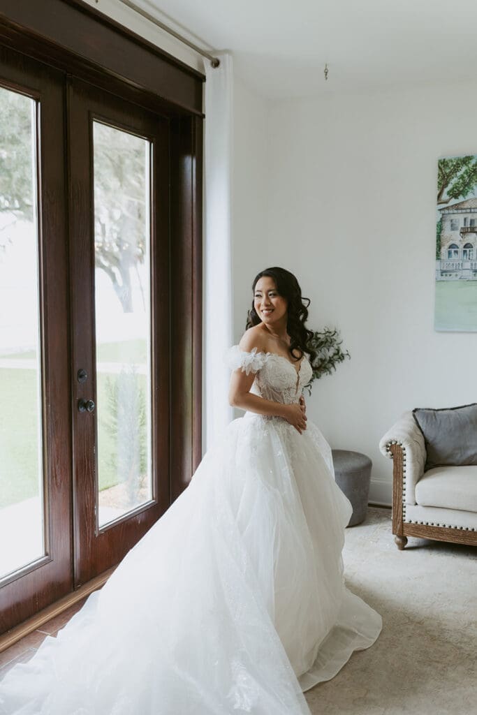 bride getting ready